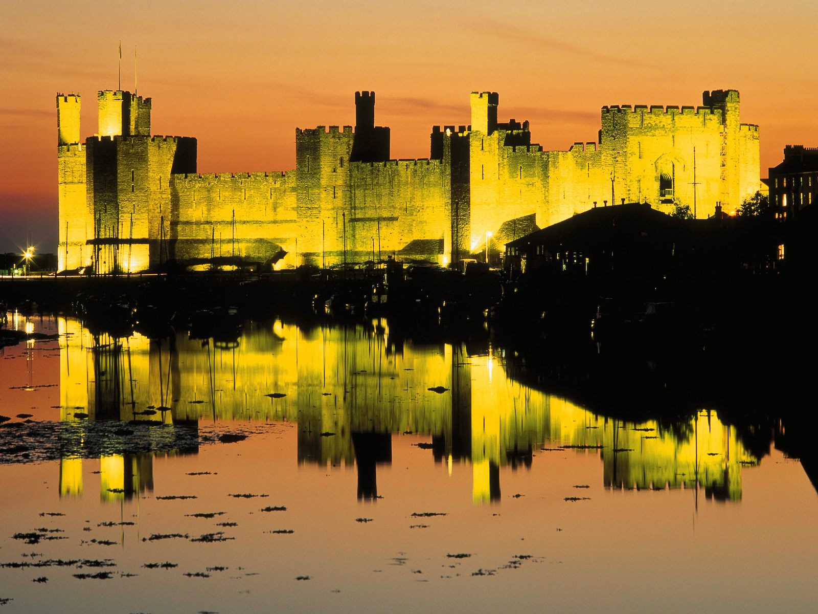 Caernarfon Castle Wales United Kingdom