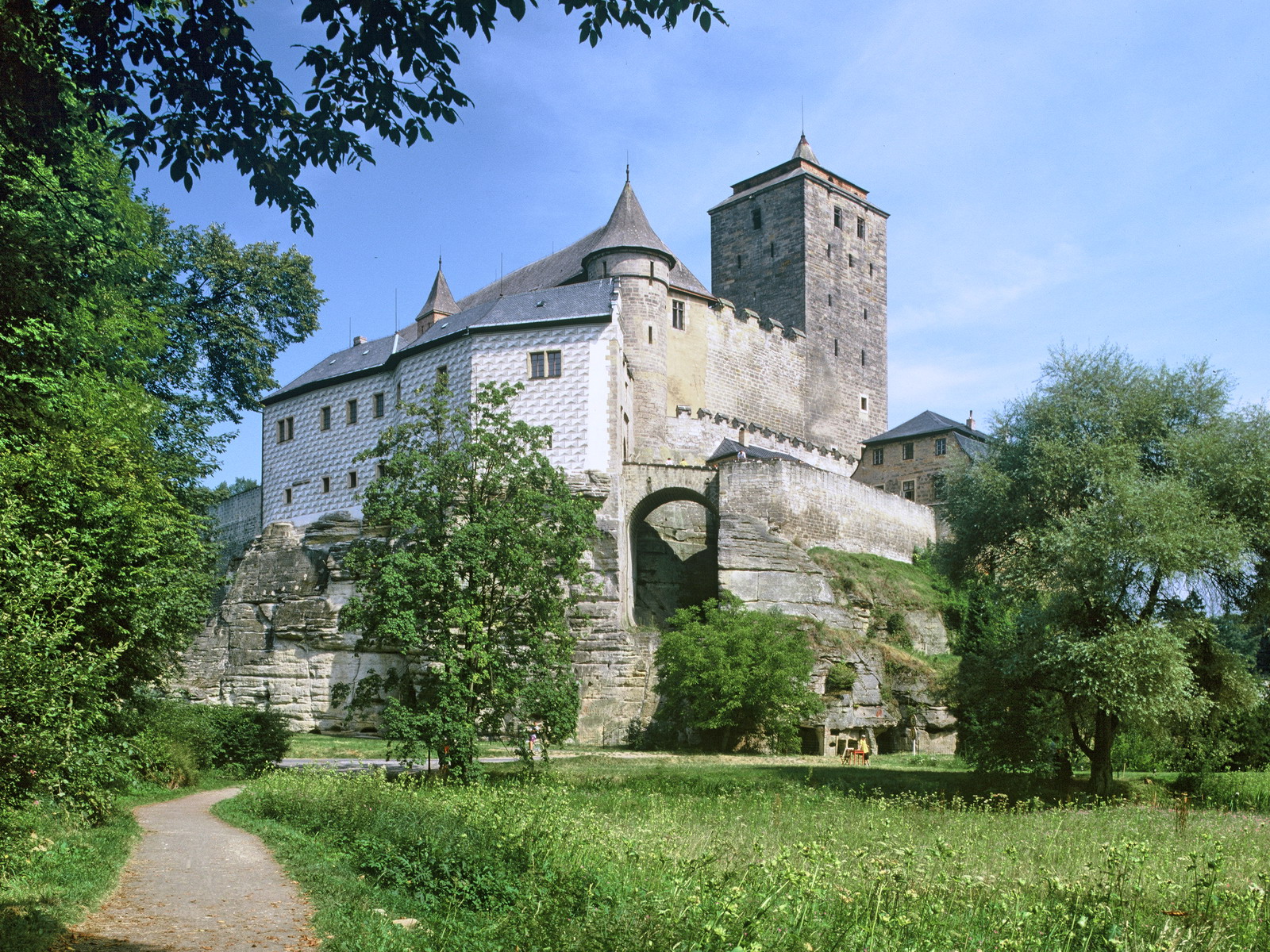 Kost Castle East Bohemia Czech Republic
