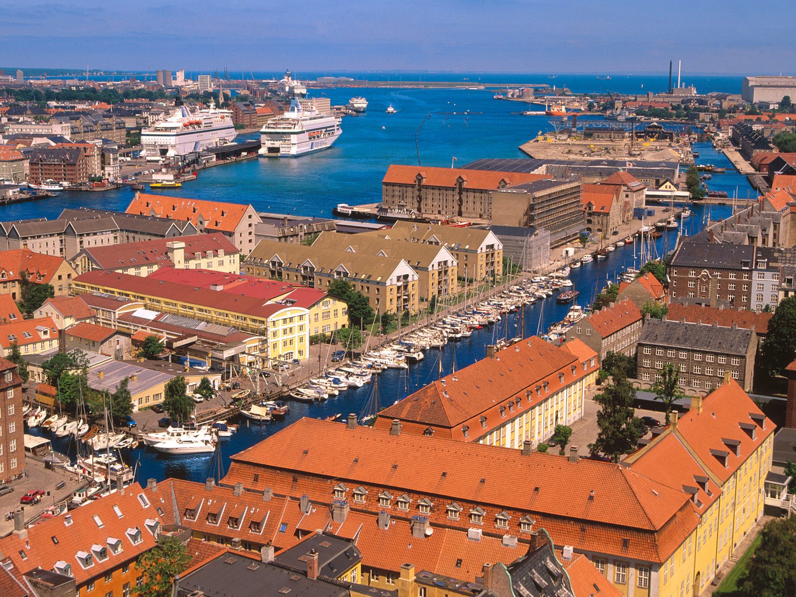 Copenhagen Harbor Denmark