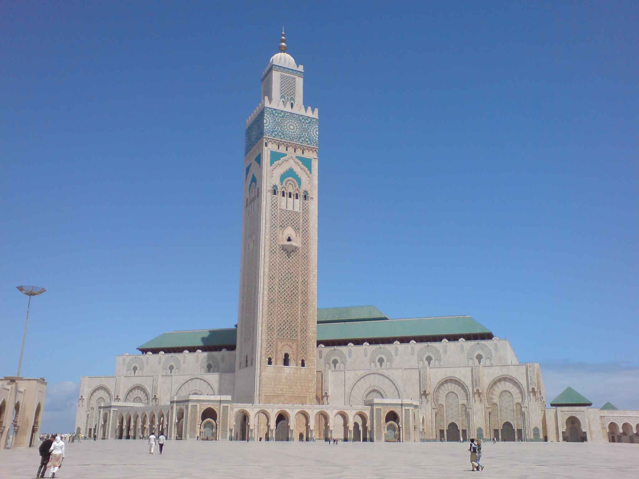 Beautiful Hassan II Mosque in Casablanca Morocco 1