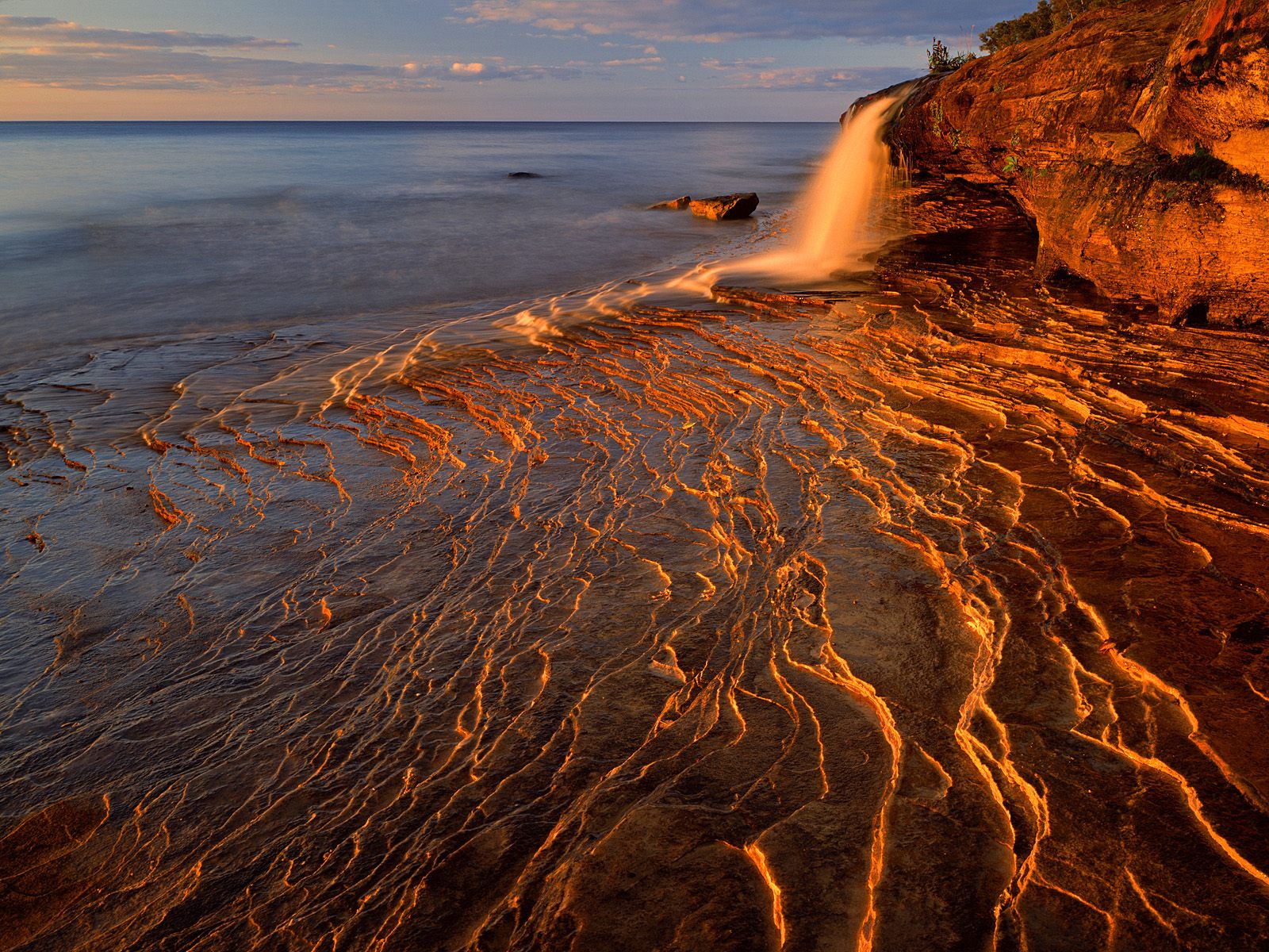 Lake Superior Pictured Rocks National Lakeshore Michigan