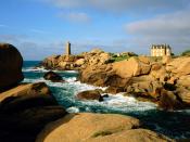 Ploumanach Rocks and Lighthouse Bretagne France