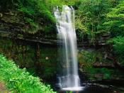 Glencar Waterfall County Leitrim Connaught Ireland