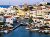 Agios Nikolaos Crete Greece