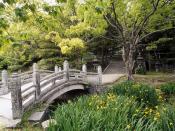 Hagi Castle Garden Western Honshu Japan