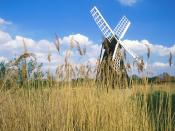 Wicken Fen Windmill Cambridgeshire United Kingdom