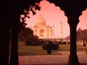 Architectural Wonder Taj Mahal India