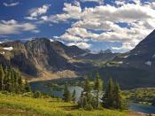Hidden Lake Vista Glacier National Park Montana