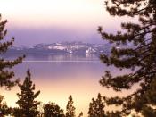 Lake Tahoe at Twilight Nevada