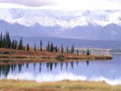 Mount Tundra and Wonder Lake Denali National Park Alaska
