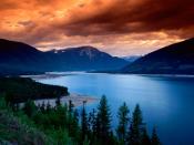 Upper Arrow Lake British Columbia Canada