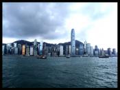 Hong Kong Skyline   Harbour by RobertNicholls