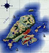 Saint Pierre and Miquelon of map